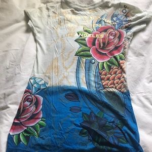 Christian Audigier Tops - Cotton T by Christian Audigier. 2000’s look Christian Audigier Tops - Cotton T by Christian Audigier. 2000’s look
